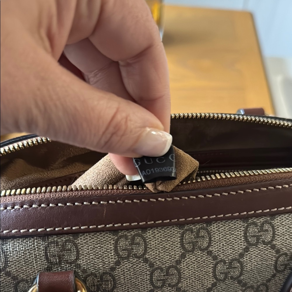 Gucci Brown and Cream Women's Bag - Picture 4 of 16